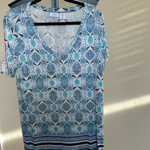 Sigrid Olsen Great Spring Top. 1X